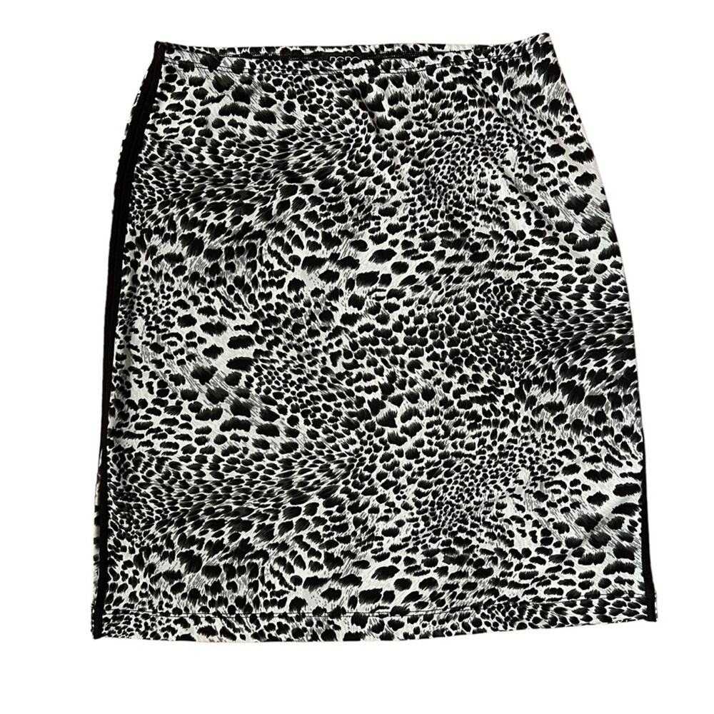 BCBGMaxAzria Vintage Animal Print Women’s Skirt Size Medium